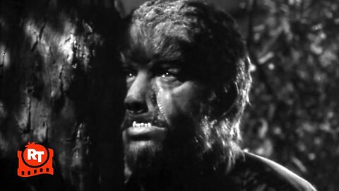 Frankenstein Meets the Wolfman (1943) - The Wolf Man Looks for Frankenstein Scene