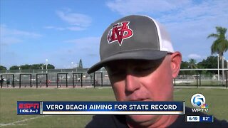 Vero Beach aiming for history 10/15