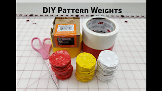 Super Easy DIY Pattern Weights for Sewing