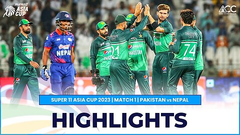 Pak vs Nepal match highlights Asia Cup 2023