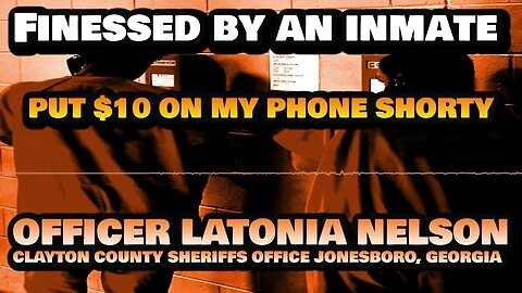 Inmate and cop jail phone recording Put 10 on my phone shorty The Latonia Nelson files *GRAPHIC*