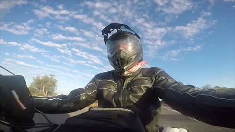 If you could be anywhere you wanted to be, doing whatever you wanted to do? mototrip pt 15