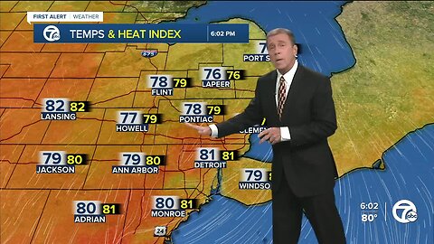 Detroit weather: Drier weather Saturday afternoon