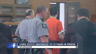 Chris Zocco sentenced to 31 years in prison