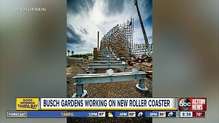 Busch Gardens working on new roller coaster