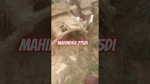 mahimdra276Di tràcctor deeped mud rescue # infian tracor