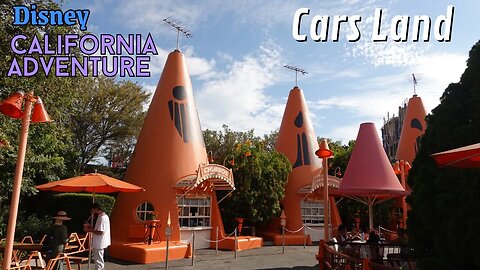 Disney California Adventure - Route 66 at Cars Land!