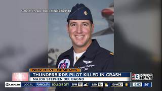 Nellis AFB remembers Thunderbirds pilot killed in crash
