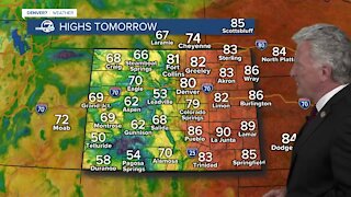 Thursday evening forecast