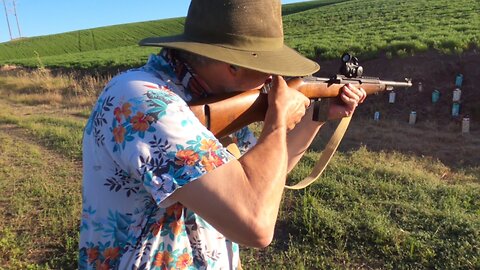 M1 Carbine sight-in and fun shoot