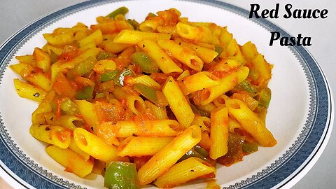 Pasta Recipe | Red Sauce Pasta Recipe | Macaroni Recipe | Penne Pasta | Indian Style Pasta