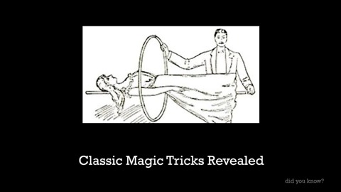 Classic Magic Tricks Revealed
