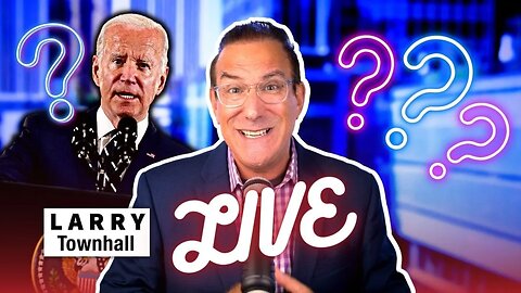Biden MYSTERIOUSLY Leaves Event..."to Go to the Situation Room" | LARRY LIVE