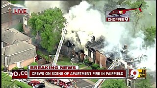 Crews on scene of Fairfield apartment fire