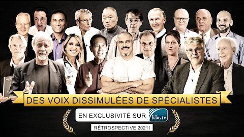 Des voix dissimulées de spécialistes en exclusivité sur Kla.TV (Rétrospective 2021)