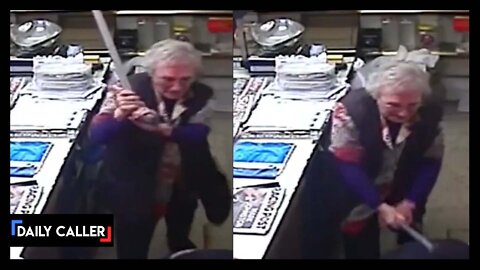 Watch This 82-Year-Old Lady Beat An Alleged Robber With A Walking Stick