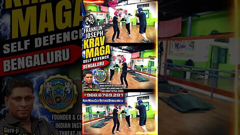 Franklin Joseph Krav Maga #Bengaluru (Self Defense) for all Men Women Kids Teens #KravMaga #Shorts