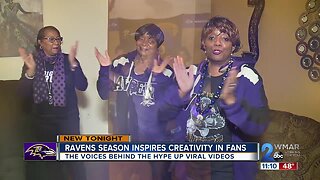 Ravens season inspires creativity in fans