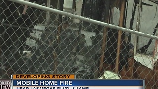 8 without a home after mobile home fire