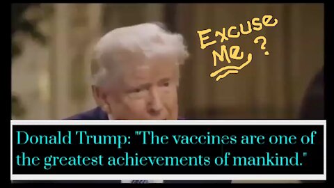 Ten Words That Have Compromised Trump: "The Vaccines Are One of the Greatest Achievements of Mankind"