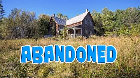 Exploring an Abandoned Quebec Farm House with Antiques Left Behind!