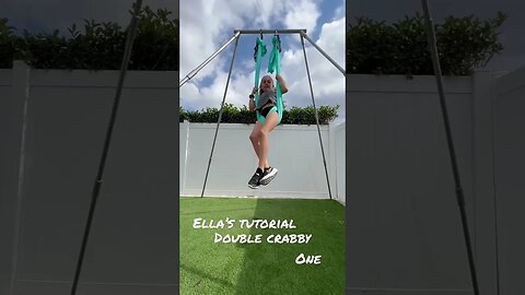 Ella's Tutorial - The Double Crabby - Aerial Silks