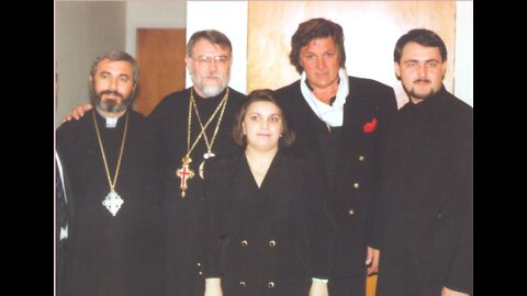 Actorul Florin Piersic la Congresul de la Vatra Romaneasca (1992)