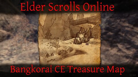 Bangkorai CE Treasure Map [Elder Scrolls Online] ESO