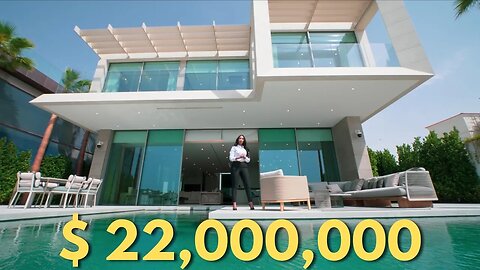 Inside a $22,000,000 Dubai Mansion with views of ROYAL ATLANTIS - Palm Jumeirah