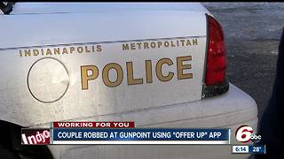 Indianapolis police are seeing more robberies than ever involving buying and selling apps