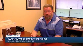 Ransomware impact in Tulsa, national cyberattack making waves