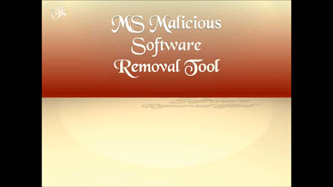 Windows XP - Microsoft Malicious Software Removal Tool - mrt.exe