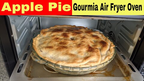Apple Pie, Gourmia Digital French Door Air Fryer Oven Recipe