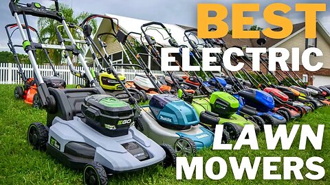 5 Best Electric Lawn Mowers 2022⭐ Top 5 Picks (Buyers Guide And Review) in 2022