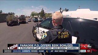 Paradise Police Department looking to hire officers, offering $20k signing bonus