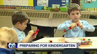 Preparing for kindergarten