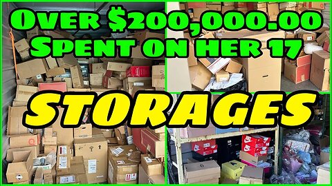 She spent millions and lost it all on abandoned storage