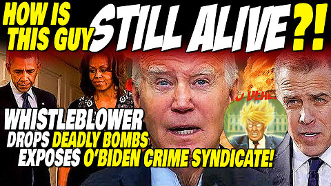 NCSWIC! Insider Turned Whistleblower EXPOSES O'Biden Crime Syndicate! HOW Is This Guy STILL ALIVE?!
