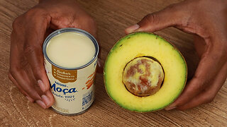 Beat condensed milk with avocado and the result will surprise you!