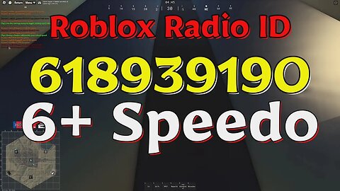 Speedo Roblox Radio Codes/IDs