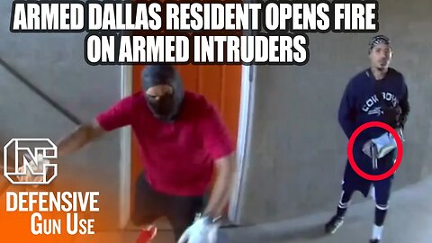 Watch Armed Resident Open Fire On Intruders Posing As Maintenance Workers