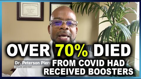 Over 70% of People who DIED From Covid had Boosters