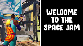 Fortnite Shorts - Welcome To The Space Jam