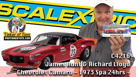 Chevrolet Camaro - 1973 Spa 24hrs - James Hunt & Richard Lloyd | C4216 | Scalextric
