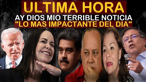 🔴SUCEDIO HOY! URGENTE HACE UNAS HORAS! LO MAS IMPACTANTE DE HOY VIERNES - NOTICIAS VENEZUELA HOY