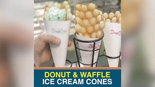 Temple Terrace shop offers nitrogen ice cream with doughnut & waffle cones