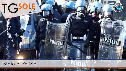 TgSole24 - 21 ottobre 2021 - Stato di Polizia