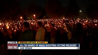 Heartfelt vigils, tributes for victims of Las Vegas shooting