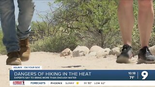 The dangers of hiking in the heat