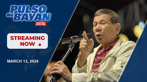 LIVE | Pulso ng Bayan kasama sina Jade Calabroso at Mj Mondejar | March 13, 2024
